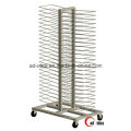 Rotatable Gondola Display Stand / Display with Casters (DG-12)